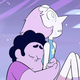 Steven comforting Pearl.